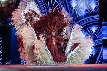 Lola Ortíz, representante de la firma teldense Tapicería Peñate, nueva Reina del Carnaval de la capital grancanaria/TA y Lpacarnaval.